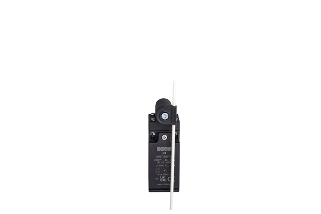 L3 Plastic Body 3 mm Fiber Rod Lever Slow Action 2NO+1NC Limit Switch